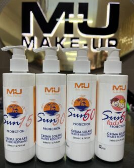 protezione solare mu •Sun15 2OOml  •Sun3O 2OOml  •Sun5O 2OOml  •Sun50Kids 2OOml al pezzo