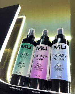 NUOVI SPRAY PROFUMI CAPELLI NUOVA FORMULA INNOVATIVE. MODALIDA D’USO:APPLICARE A CAPELLI ASCIUTTI DOPO LO SHAMPOO.DONA PROFUMO AI TUOI CAPELLI 15OML