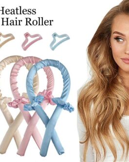 Fascia 3in1 per arricciacapelli senza calore in seta arricciacapelli pigro nastro 