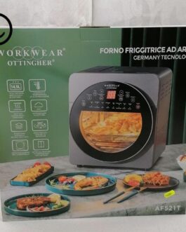 NUOVO FORNO FRIGGITRICE AD ARIA DIGITALE WORKWEAR OTTINGHER 🤩🤩🤩  CAPIENZA 14.5L 🔝🔝  TANTISSIME FUNZIONI 🔝🔝🔝🔝  CON TANTI ACCESSORI 🔝🔝🔝🔝