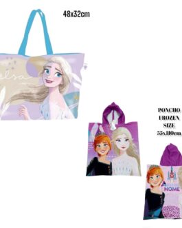 TOP MARE TOP   SET BORSE MARE CON PONCHO   BORSE MARE 48X32CM + PONCHO  COMPLETO