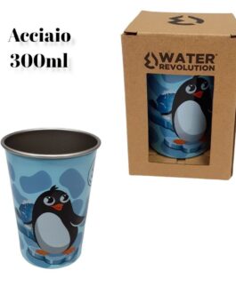 BICCHIERE ACCIAIO 300ML