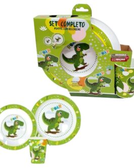 LYON E DINOSAURI  SET PAPPA 3PZ MICRO MILANINO