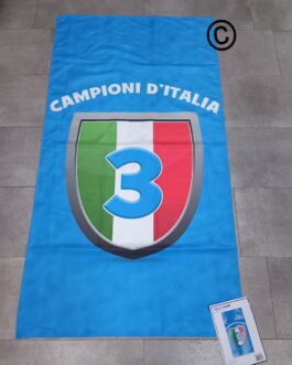 NUOVO TELO MARE IN MICROFIBRA 😍😍😍  STAMPA 3º SCUDETTO 🇮🇹🇮🇹🇮🇹  MIS 160×90 CM 😍😍😍  PRODOTTO ITALIANO MARTA MARZOTTO 🇮🇹🇮🇹🇮🇹