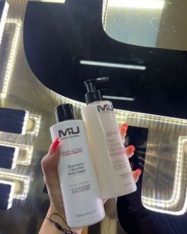 Kit set shampoo lisciante 200ml+siero lisciante 200ml