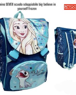 SCUOLA 2023 SEVEN ZAINO ESTENSIBILE ELEMENTARE FROZEN