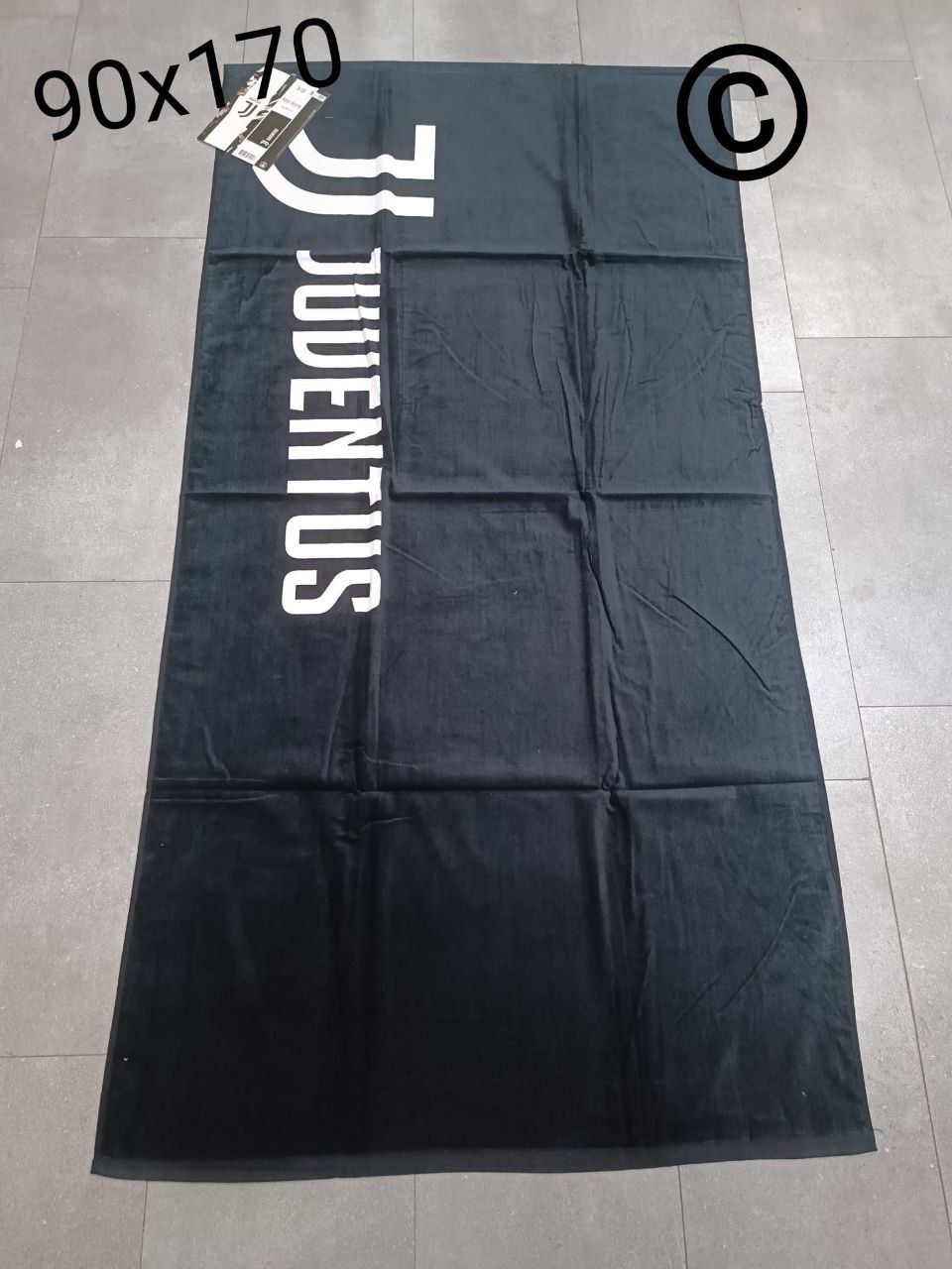 Telo Mare Spugna Tinta Unita e Sangallo 90x170 cm 100% cotone