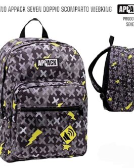 Vari modelli SCUOLA 2023 PRODOTTO SEVEN ZAINO APPACK  DOPPIO SCOMPARTO