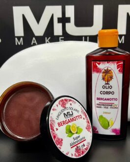 Unguentò 150 Ml + olio viso corpo + borsello come capitano