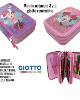 SCUOLA 2023 ASTUCCIO 3ZIP GIOTTO REVERSIBILE