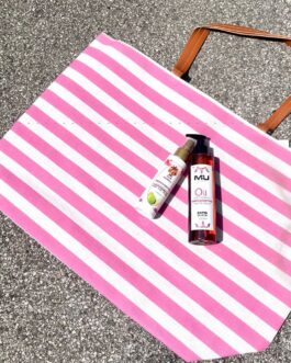 BORSA MARE + OLIO ABBRONZANTE + OLIO PROTEZIONE CAPELLI ☀️🌊 N.B : LE FRAGRANZE POSSONO ESSERE CAMBIATE