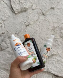 TRIS MARE ☀️🌊🌴 • protezione solare  • olio corpo abbronzante  • olio protezione capelli