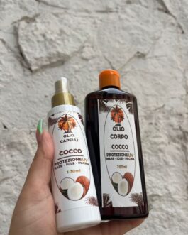 COPPIA OLIO ABBRONZANTE CORPO + OLIO PROTEZIONE CAPELLI