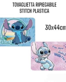 TOVAGLIETTA RIPIEGABILE STITCH PLASTICA 30x44cm