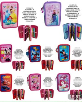 SCUOLA 2023 ASTUCCIO 3ZIP GIOTTO TURBO COLOR