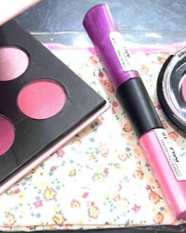 Kit pochette + palette +ombretto& lip krypronite +blush