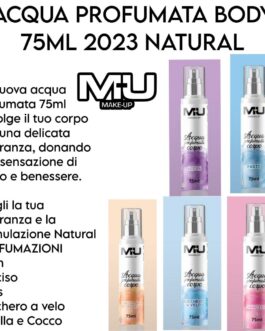 Acqua profumata body 75ml MU MAKE UP