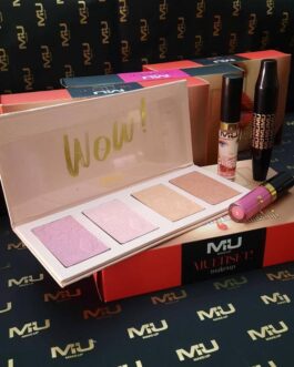 Kit con scatolo❤️  •Palette blush  •Lip al peperoncino Barbie •Mascara orgasmo  •Lip opaco   MU MAKE UP