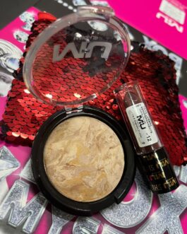 Pochette paillettes + terra n23 + tinta semipermanente 12 MU MAKE UP