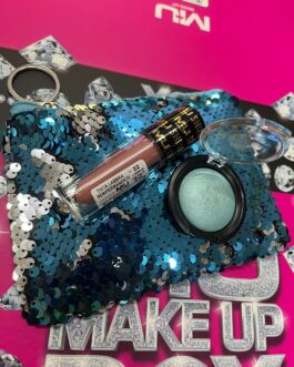 Pochette paillettes + ombretto cotto  + tinta semipermanente MU MAKE UP