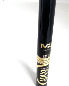 MASCARA MAXY VOLUME Pennello clessidra black allunga e separa MU MAKE UP ❤️ DESCRIZIONE Scopri il sensuale mascara maxi volume. Questo mascara volumizzante è voluttuosamente vellutato al tatto, per regalare una sensazione completamente nuova sulle ciglia. ISTRUZIONI Quando applichi mascara maxi volume , osa giocare con le sue curve arrotondate per incurvare e stendere il mascara sull’intera lunghezza delle ciglia. Le curve arrotondate sulla punta dello scovolino amplificano al massimo la lunghezza delle ciglia agli angoli interni ed esterni degli occhi.