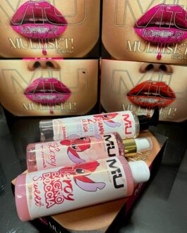 BOX 4 PEZZI IDEA REGALO STITCH SCATOLA MU+SHAMPOO 25OML+BAGNO DOCCIA 2OOML +ACQUA PROFUMATA SCINTILLANTE 2OOML+SCATOLA