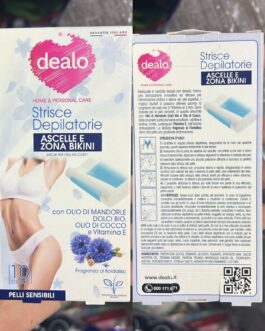 STRISCE DEPILATORIE 10 pz – x pelli sensibili
