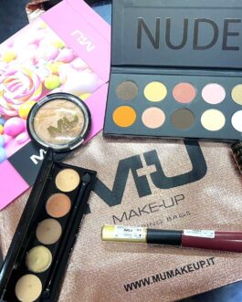 KIT 🤎  Palette nude 10 cialde Tinta semipermanente n 22 Terra n 22 Scatola Borsa Palette ombretti colati