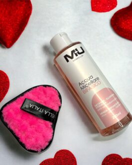ACQUA MICELLARE BIFISICO + SPUGNA A CUORE