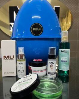 UOVA MU MAKE UP🐣 •PROFUMO 3OML  •CREMA VISO 150G •DOPOBARBA 30ML •DEO SPRAY NO GAS 200ML •CERA ACQUA 100ML