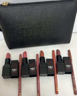 POCHETTE + ROSSETTO MERCEDESZ + MATITA LABBRA