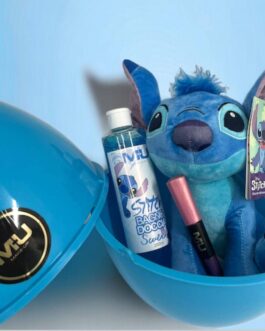 Uovo azzurro  Stitch 20cm Bagno doccia Stitch  Lip kryptonite  MU MAKE UP