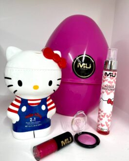 Uovo hello kitty 🎀 • bagno doccia e shampo 3D • ⁠acqua profumata corpo • ⁠ombretto cotto 11 • ⁠tinta Mercedes 03 • ⁠uovo fucsia  • ⁠MU MAKE UP