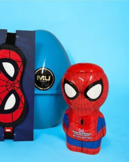 UOVO SPIDERMAN🕸️  Mascherina occhi 💤 Bagnoschiuma 3d  MU MAKE UP