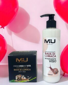Crema viso 50 Ml  + latte detergente 200 Ml MU MAKE UP