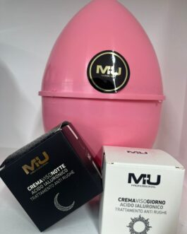 UOVA MU MAKE UP🐣 •CREMA GIORNO ACIDO IALURONICO •CREMA NOTTE ACIDO IALURONICO   MU MAKE UP