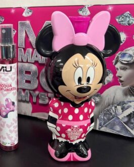 BAGNODOCCIA 4d MINNIE + ACQUA PROFUMATA 75ml MU MAKE UP