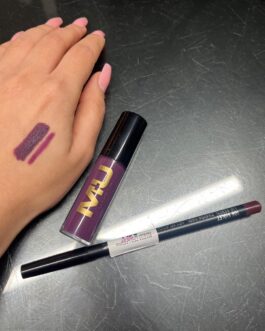 COPPIA KIT  TINTA LABBRA N12+MATITA LABBRA VIOLET  MU MAKE UP
