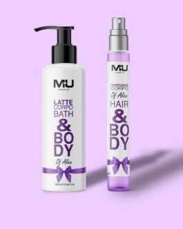 LATTE CORPO 250ml + ACQUA PROFUMATA 75ml  MU MAKE UP