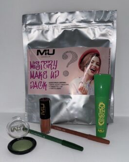 MISTERY MAKE UP PACK  LIP SHINE MATITA LABBRA OMBRETTO MATITA OCCHI MASCARA WATERPROOF  MU MAKE UP