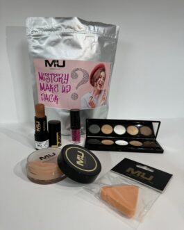 MISTERY MAKE UP PACK  LIP TATTOO ILLUMINANTE STICK BRONZE CREO SPUGNA PALETTE OMBRETTI COLATI  MU MAKE UP