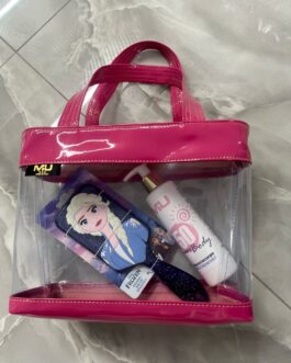 BORSA TRASPARENTE+SPAZZOLA 3D FROZEN+PROTEZIONE CORPO 50 200ML