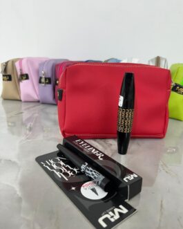 1 borsello colore a scelta  Mascara orgasmo  Eyeliner punta rigida