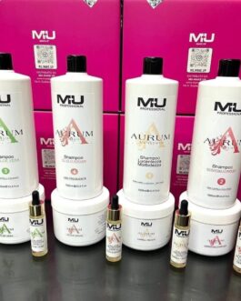 KIT CAPELLI 3 pz SHAMPOO 1L + MASCHERA 500gr + FIALOIDE 30ml  MU MAKE UP