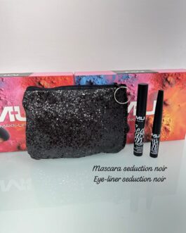 Kit borsello Mascara seduction noir Eye-liner seduction noir Pochette Mu make up