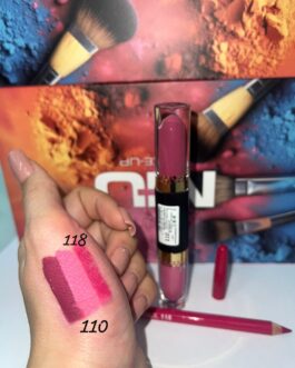 COMBO LABBRA X3  TINTA DOPPIO BACIO + MATITA LABBRA WATERPROOF mumakeup