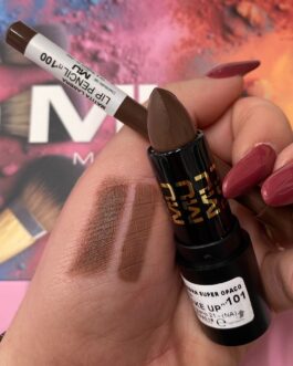Rossetto super opaco + matita labbra mumakeup