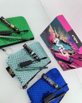 KIT POCHETTE + MASCARA + MATITA OCCHI + SCATOLA 6€  KIT POCHETTE + MASCARA + MATITA OCCHI mumakeup
