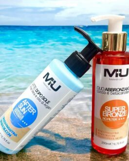 Kit Olio abbronzante 200 ml + dopo sole 200 ml mumakeup