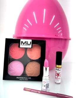 Kit uova Palette blush + Lip spicy + Rossetto + Matita labbra mumakeup